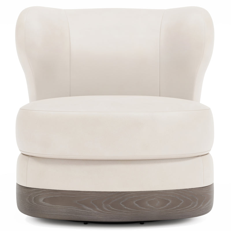 Beck Leather Swivel Chair