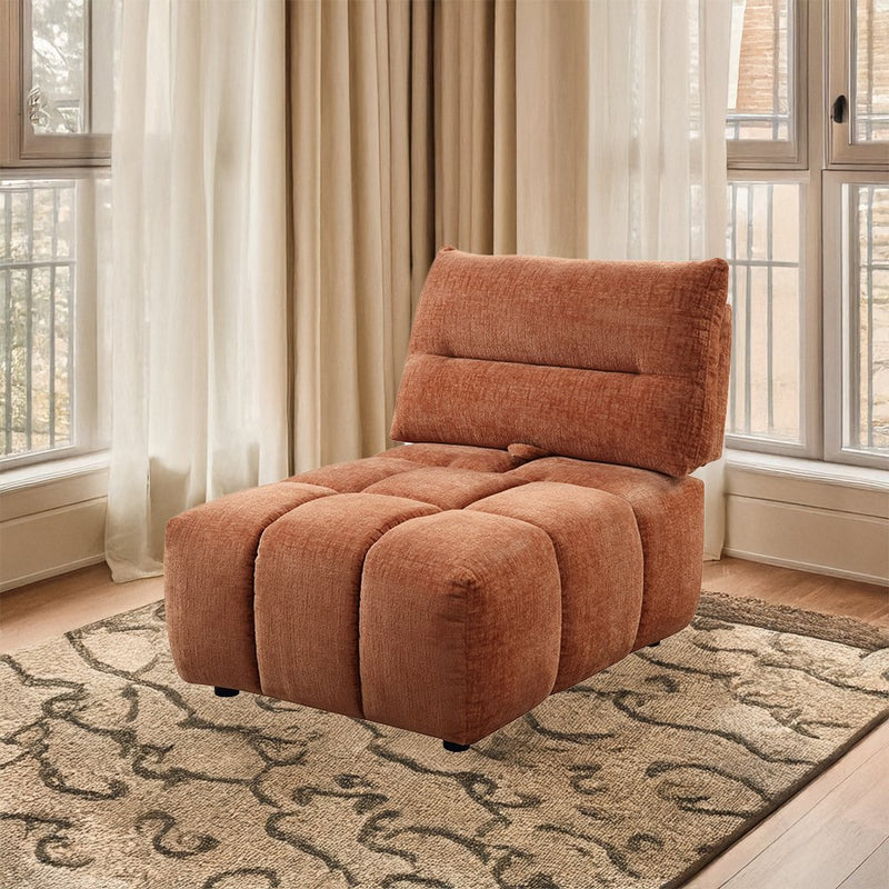 loanna-coral-red-linen-modular-armless-chair-8