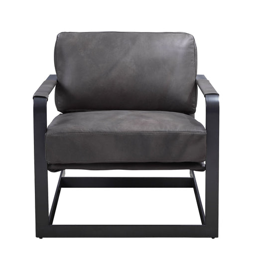 locnos-gray-top-grain-leather-black-accent-chair-1