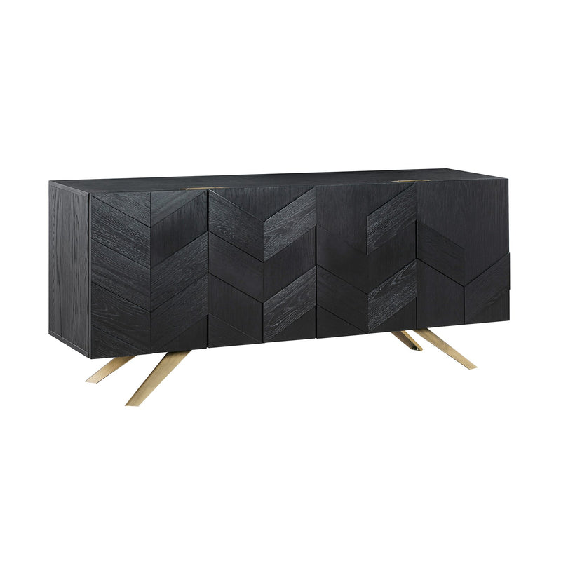 lombard-4-door-sideboard-buffet-in-black-brushed-wood-1
