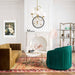 london-forest-green-pleated-swivel-chair-2