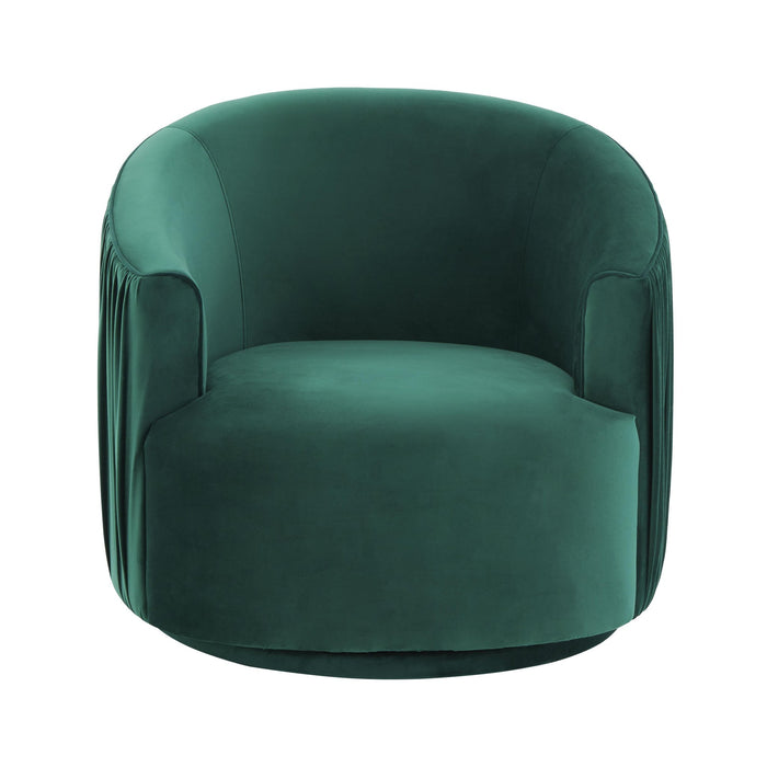 london-forest-green-pleated-swivel-chair-3