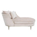 AICO London Place Chaise in Light Champagne image