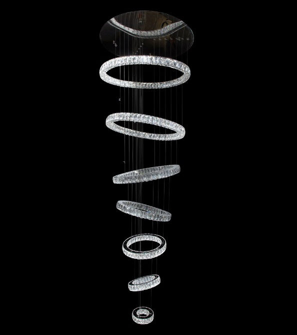 AICO Furniture Lighting Large Interstellar LED Chandelier image