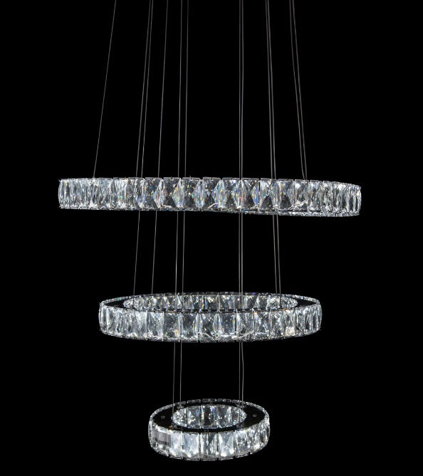 AICO Furniture Lighting Small Asteroids LED Chandelier image