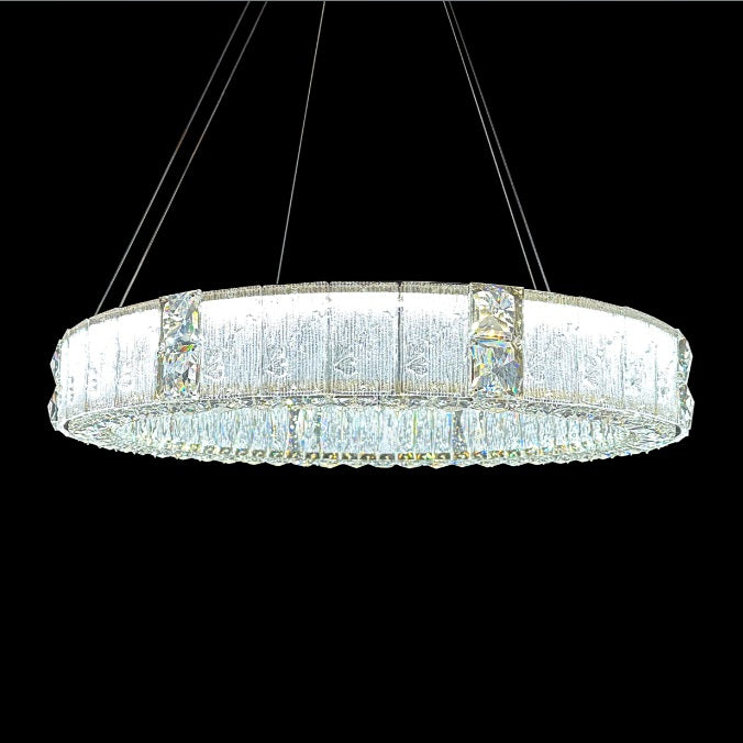 AICO Furniture Lighting Mina Large Round LED Chandelier image