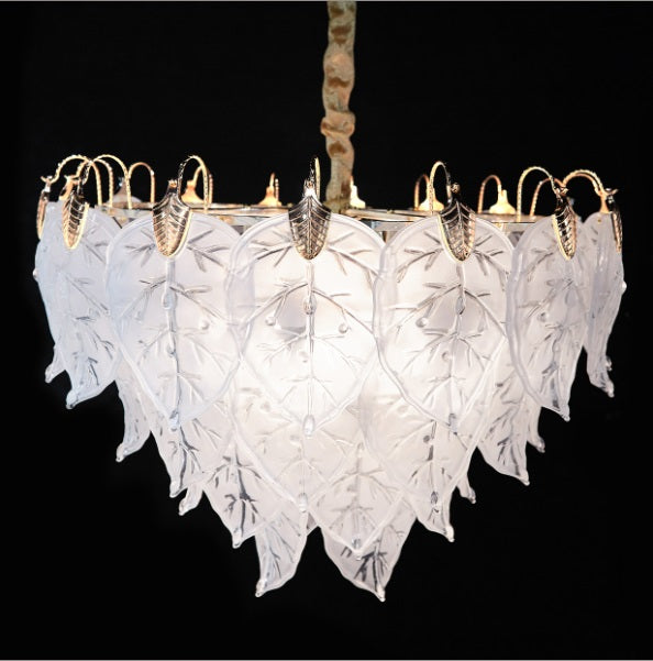 AICO Furniture Lighting Autumn 13 Light Chandelier in Clear