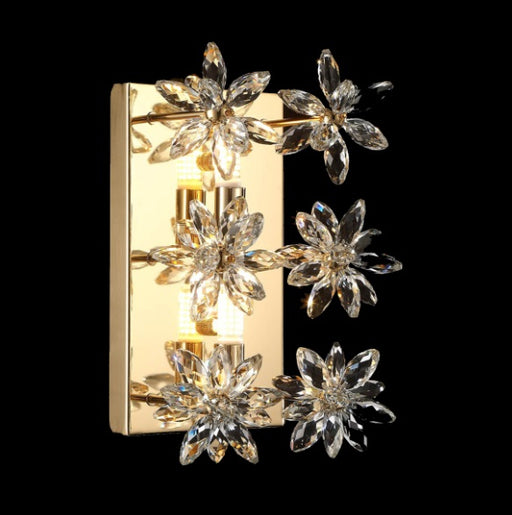 AICO Furniture Lighting Daisy Wall Sconce in Clear image
