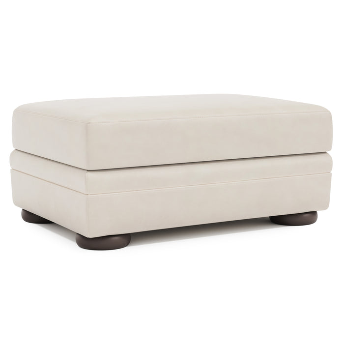 Harrison Leather Ottoman - Furniture City (CA)l