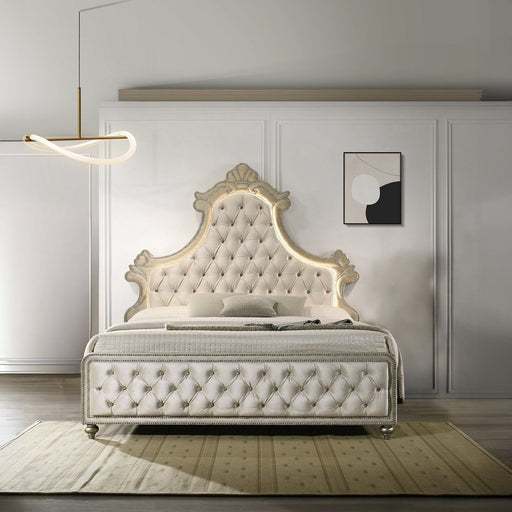 lucienne-beige-velvet-queen-bed-w-led-1