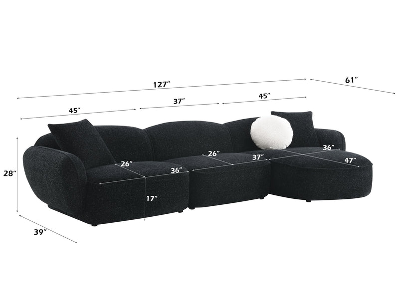 lucifer-black-white-shimmer-chenille-sectional-sofa-w-3-pillows-8