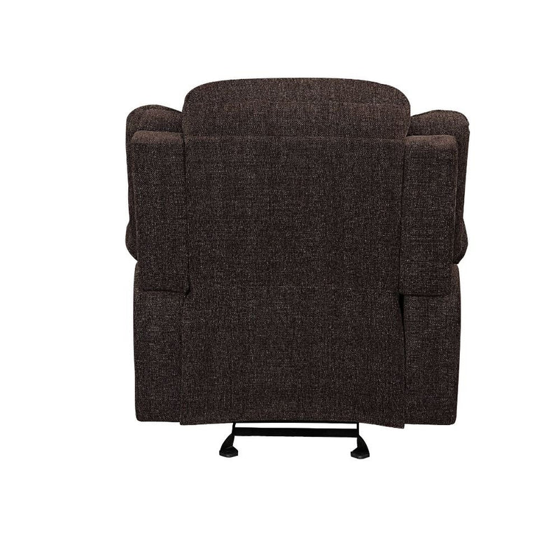 madden-brown-chenille-motion-glider-recliner-4