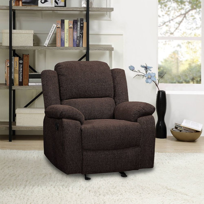 madden-brown-chenille-motion-glider-recliner-6