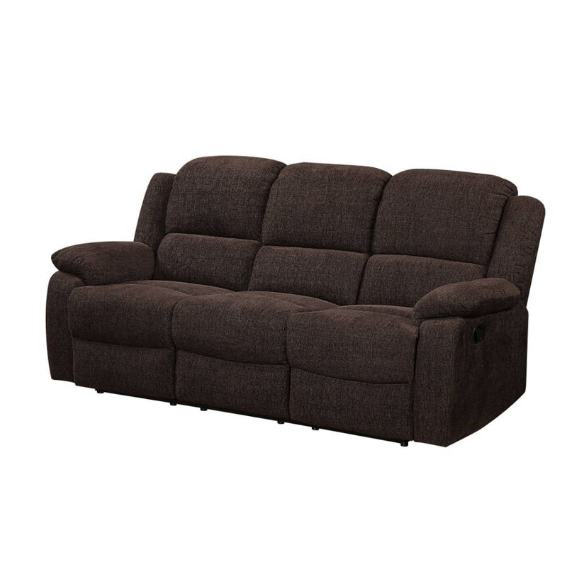 madden-brown-chenille-motion-sofa-w-drop-down-table-1