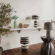 maiori-dark-green-striped-papier-mache-table-lamp-2