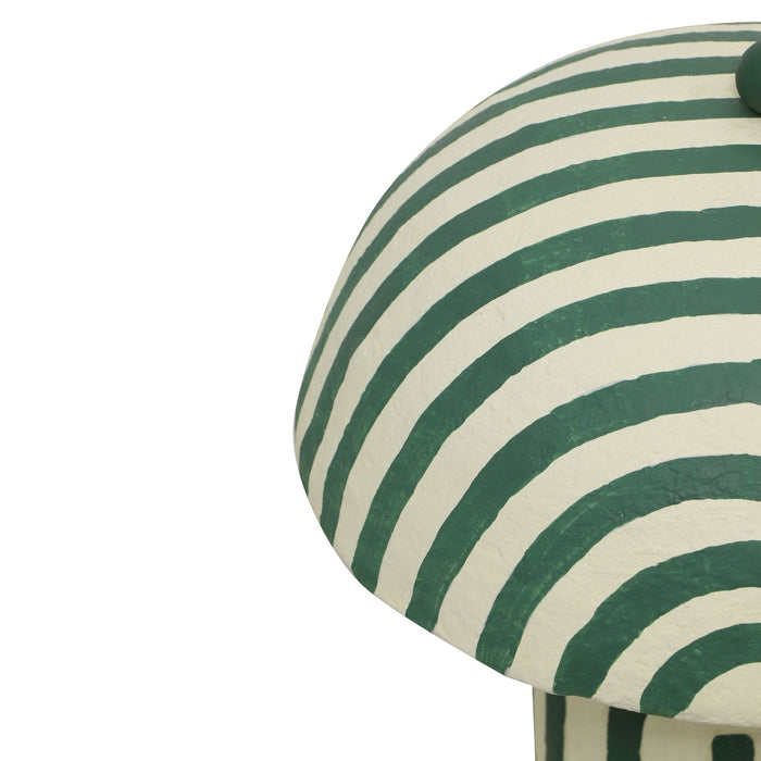 maiori-dark-green-striped-papier-mache-table-lamp-4