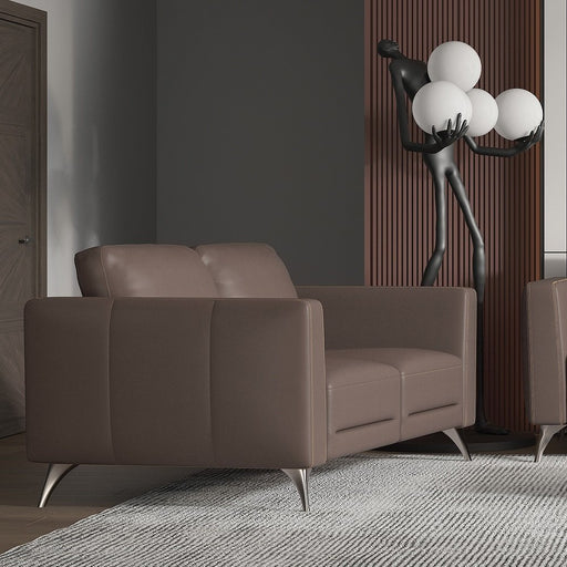 malaga-taupe-top-grain-leather-loveseat-1