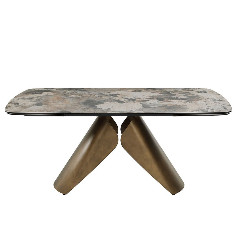 malika-ceramic-top-copper-cross-brushed-dining-table-4