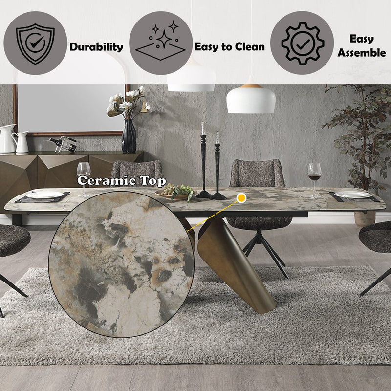malika-ceramic-top-copper-cross-brushed-dining-table-8