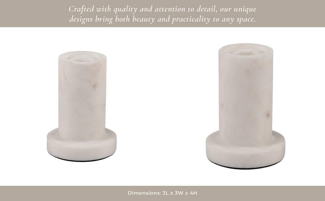 marble-4-h-taper-candle-holder-w-flat-base-white-12