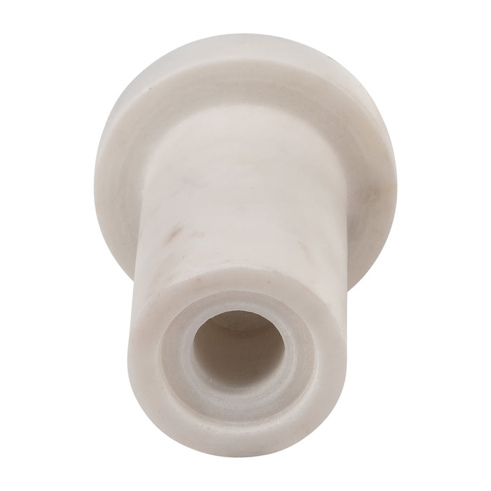 marble-4-h-taper-candle-holder-w-flat-base-white-5