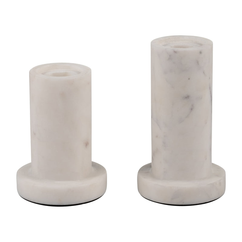 marble-4-h-taper-candle-holder-w-flat-base-white-7