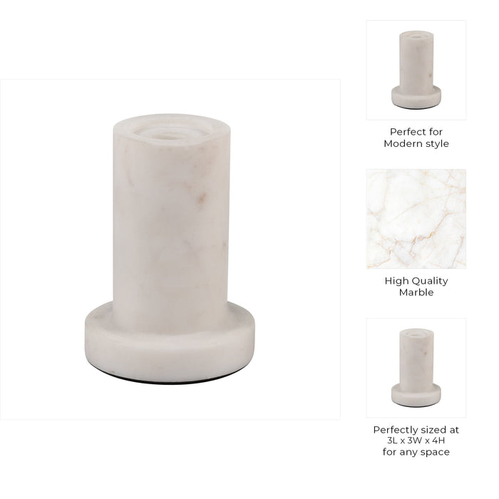 marble-4-h-taper-candle-holder-w-flat-base-white-9