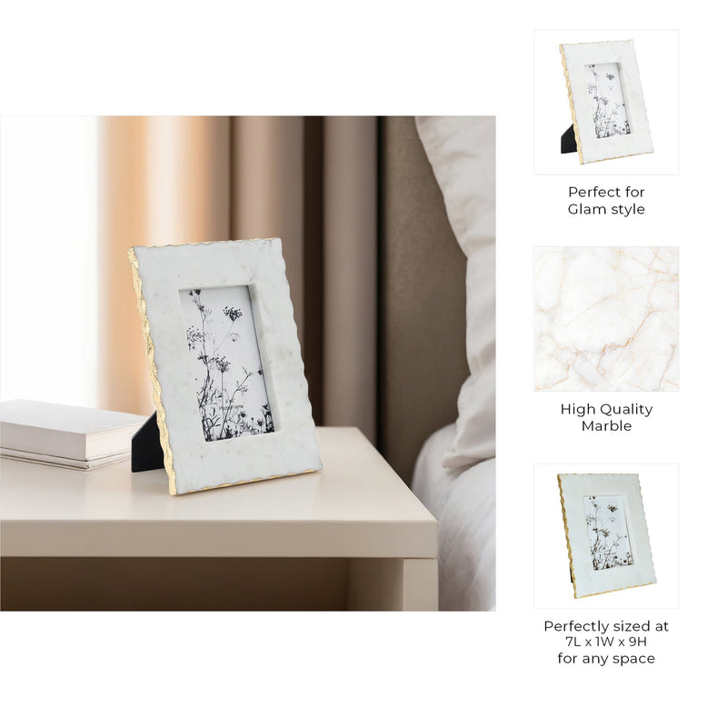 marble-4x6-jagged-photo-frame-w-gold-trim-whit-8
