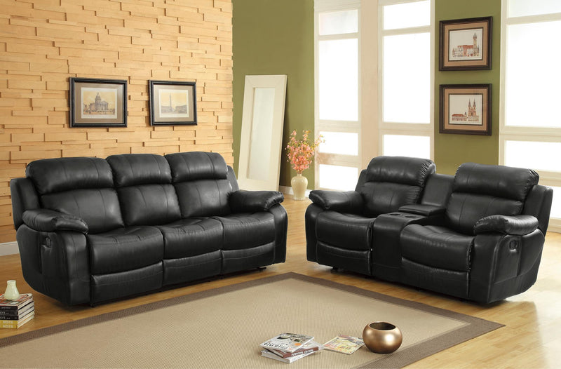 marille-black-double-reclining-sofa-with-center-drop-down-cup-holders-1