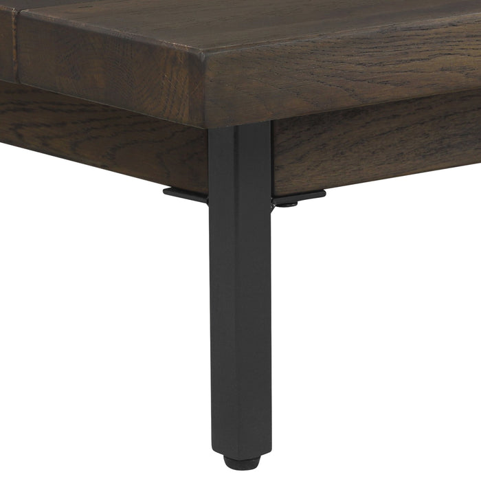 marquis-king-size-platform-bed-frame-in-oak-wood-with-faux-leather-headboard-and-black-metal-legs-7