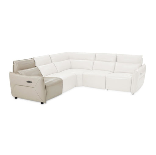 AICO Furniture Verona LAF Motion Chair in Light Gray image