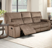 Parker Living Chapman - Kona Manual Reclining Sofa and Loveseat - MCHA-42-KON