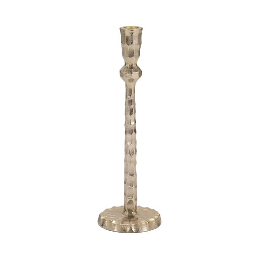 metal-12-hammered-taper-candleholder-gold-1
