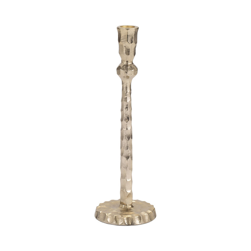 metal-12-hammered-taper-candleholder-gold-3