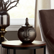 metal-13-face-jar-with-lid-gunmetal-13