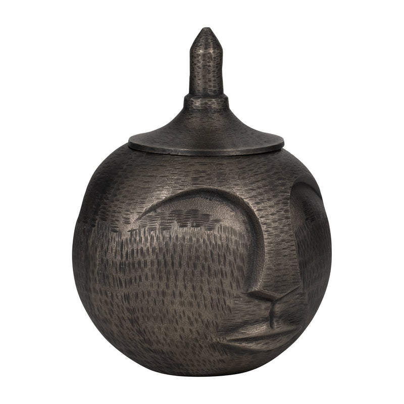 metal-13-face-jar-with-lid-gunmetal-2