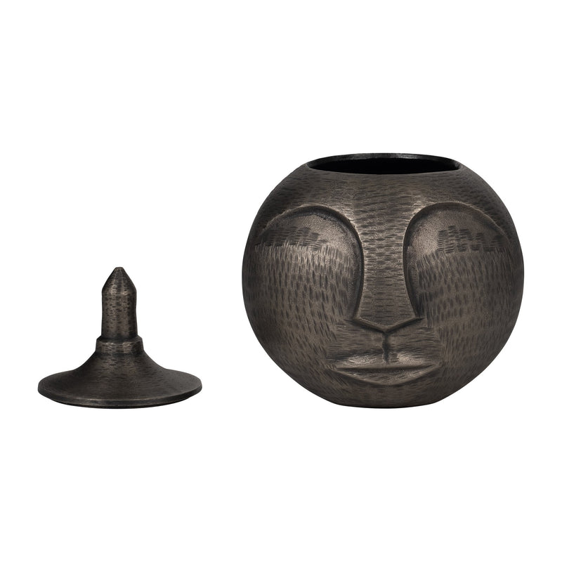 metal-13-face-jar-with-lid-gunmetal-4