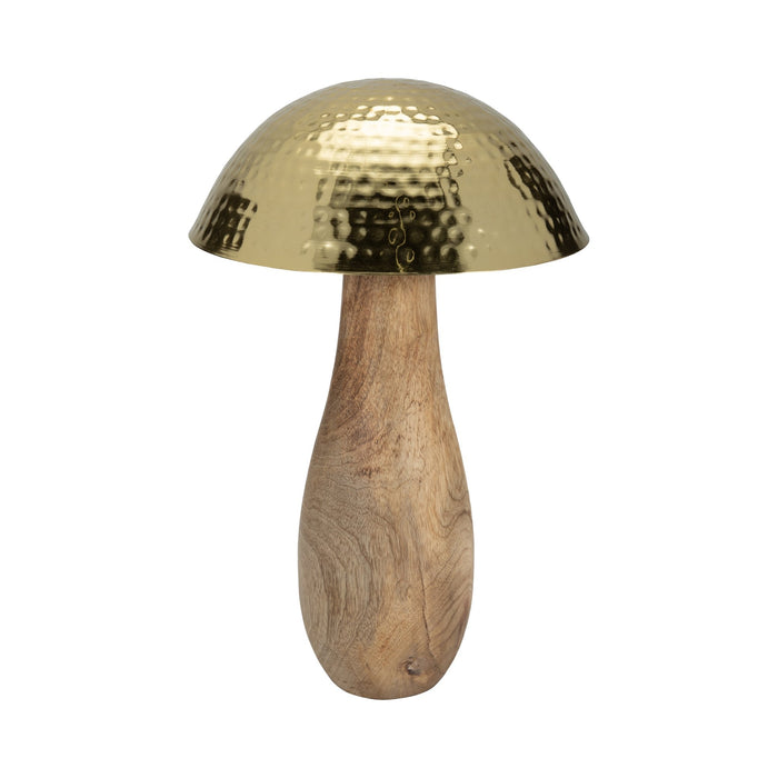 metal-16-mushroom-w-wood-base-gold-1