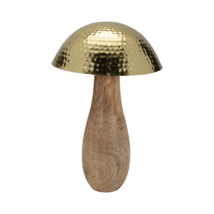 metal-16-mushroom-w-wood-base-gold-2