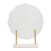 metal-21-h-speckled-glass-disc-on-marble-stand-whi-1