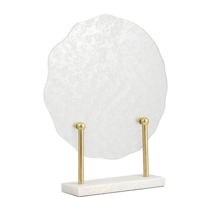 metal-21-h-speckled-glass-disc-on-marble-stand-whi-2