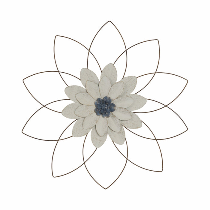 metal-25-wall-flower-white-blue-wb-1