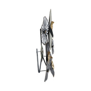 metal-35-2-dimensional-lily-pads-gray-wb-3