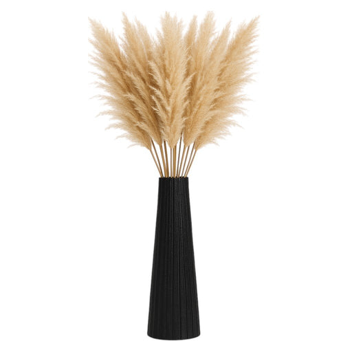 metal-48-ribbed-floor-vase-black-2