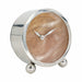 metal-5-round-wood-face-table-clock-silver-2