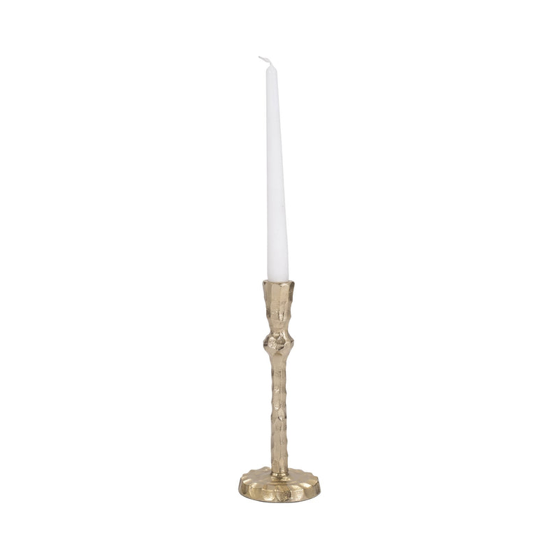 metal-9-hammered-taper-candleholder-gold-2
