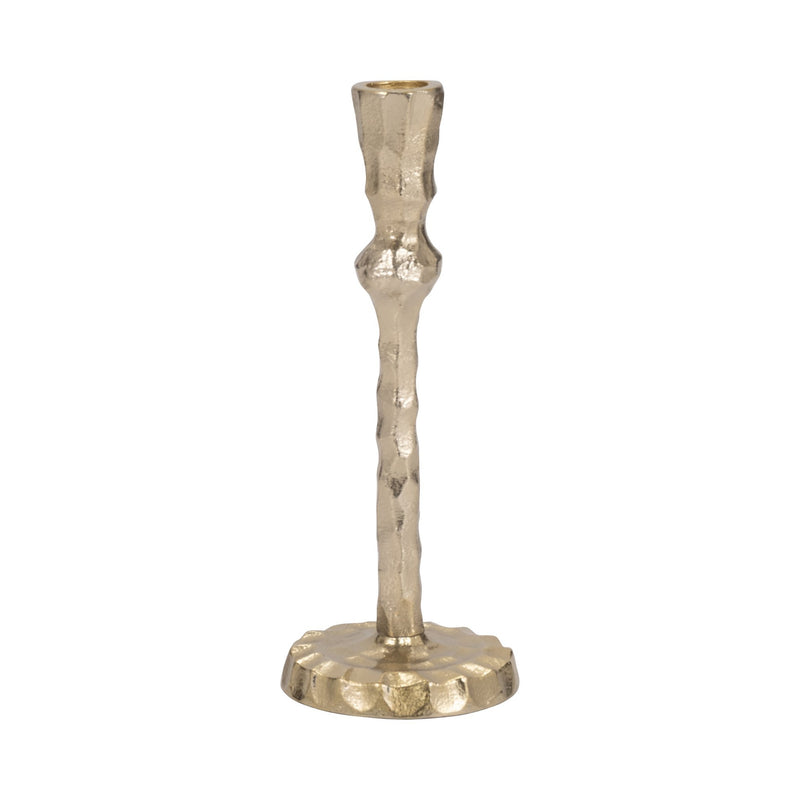 metal-9-hammered-taper-candleholder-gold-3