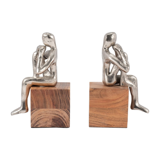 metal-s-2-7-thinking-man-bookend-wood-base-silv-1