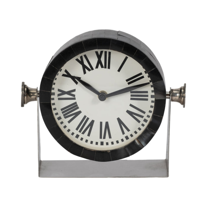 metal-table-clock-6-nickel-black-1