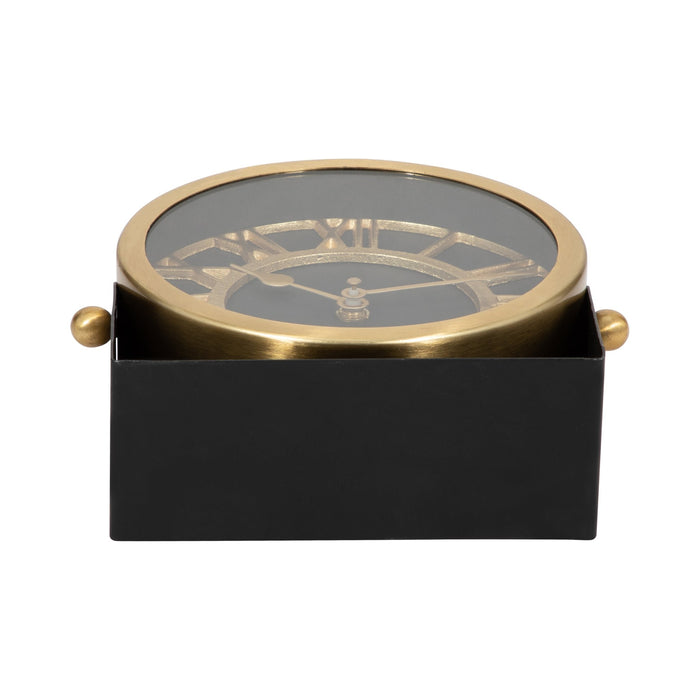 metal-table-clock-7-gold-black-7